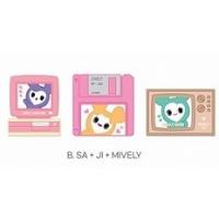 TWICE 公式グッズ 2020 UNIVERSITY LOVELY WAPPEN STICKER ラブリー