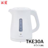 電気ケトル テスコム TKE30A-W [TKE30AW] 1.0L 転倒流水防止機能 ＊2＊ ホワイト TESCOM | ミュージック昭和
