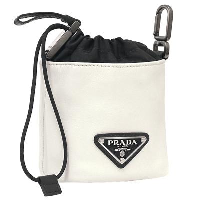 PRADA プラダ 巾着 ポーチ ミニバッグ 白タグ テスート プラダ 巾着（バッグ、小物素材：本革、レザー）のおすすめ人気商品