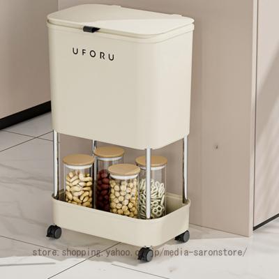 ゴミ箱 2段（キャスター有無：キャスター付き）の商品一覧 通販 