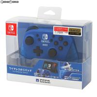 『新品』『お取り寄せ』{ACC}{Switch} ワイヤレスホリパッド for Nintendo Switch(ニンテンドースイッチ) ブルー HORI(NSW-174)(20190530) | メディアワールド