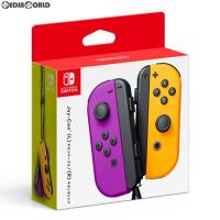 『新品』『お取り寄せ』{ACC}{Switch} Joy-Con(L) ネオンパープル/(R) ネオンオレンジ(ジョイコンL ネオンパープル/R ネオンオレンジ) 任天堂(HAC-A-JAQAA) | メディアワールド