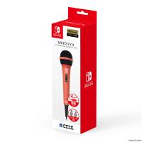『新品』『お取り寄せ』{ACC}{Switch}カラオケマイク for Nintendo Switch(ニンテンドースイッチ)/PC レッド 任天堂ライセンス商品 HORI(NSW-448)(20231005) | メディアワールド