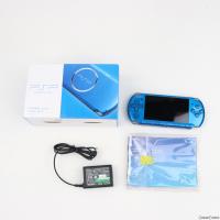 『中古即納』{本体}{PSP}PSP プレイステーション・ポータブル バイブラント・ブルー(PSP-3000VB)(20090305) | メディアワールド
