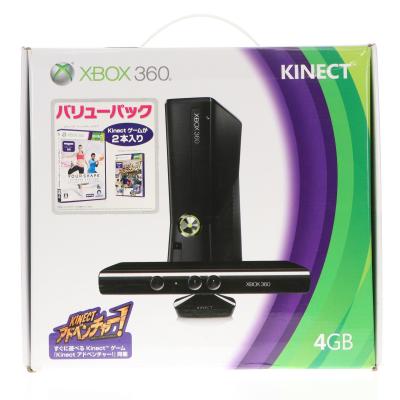 【再値下】Microsoft Xbox360 4GB + KINECT Xbox 360 4GB + Kinect スペシャル エディション (ピュア ホワイト)”が