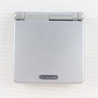 {GBA} (本体) GAMEBOY ADVANCE SP(ゲームボーイアドバンスSP) プラチナシルバー 任天堂(AGS-S-ZVA)(20030214)