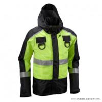 船橋(フナハシ)　レインウェアブレイブレイン(フルハーネス仕様)FS-1110FH  イエロー/ブラック L　代引き不可/同梱不可 | お宝イータウン