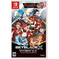 『予約前日発送』{Switch} 予約特典DLC＆ステッカー＆永久同梱特典レオンファング付属 BEYBLADE X EVOBATTLE フリュー(20251113) | メディアワールドプラス