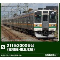 『予約安心発送』{RWM} 10-1853 211系3000番台(高崎線・東北本線) 5両基本セット(動力付き) Nゲージ 鉄道模型 KATO(カトー)(2026年9月) | メディアワールドプラス