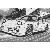 『新品』『お取り寄せ』{PTM}1/24 頭文字D No.18 高橋啓介 FD3S RX-7 18巻 SSR戦仕様 プラモデル(64931) アオシマ(20221216) | メディアワールドプラス