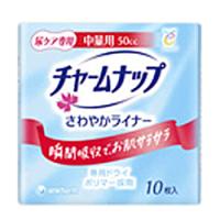 毎日ポイント５倍 ユニ・チャーム チャームナップさわやかライナー中量用　１０枚☆日用品 ※お取り寄せ商品 | メディストックYahoo!店