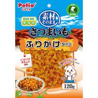 【ペティオ】素材そのまま さつまいも ふりかけタイプ 120g ☆ペット用品 ※お取り寄せ商品【賞味期限：3ヵ月以上】 | メディストックYahoo!店