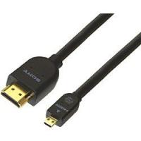 SONY ソニー HDMI-マイクロHDMIケーブルVer1.4(1.5m) DLC-HEU15A ☆家電 ※お取り寄せ商品 | メディストックYahoo!店