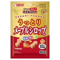 マルカン サンライズ ゴン太のほねっこ ささみふわわ うっとりメープルシロップ味 80g ☆ペット用品 ※お取り寄せ商品賞味期限：3ヵ月以上 | メディストックYahoo!店