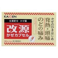 第(2)類医薬品 カイゲン 改源かぜカプセル 30カプセル ☆☆ ※お取寄せの場合あり ※成分により1個限り セルフメディケーション税制 対象品 | メディストックYahoo!店