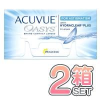コンタクトレンズ アキュビューオアシス乱視用 6枚入 2箱セット 2ウィーク ジョンソンＡ【ポスト便送料無料】 | コンタクト通販メガキュート