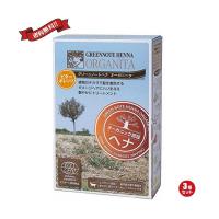 ヘアカラー ヘアマニキュア ヘナ グリーンノートヘナ オーガニータ ビターオレンジ 100g 3個セット 送料無料 | メガヘルス