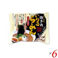 【3/29(金)限定！ポイント+9~10%！】ラーメン らーめん 即席ラーメン マルシマ 瀬戸内いりこらーめん 1食 ６袋セット | メガヘルス