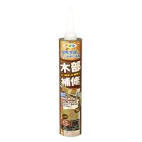 木部補修材320mL アサヒペン 補修材 補修材 M001コゲチャ320mL | MEGA STAR