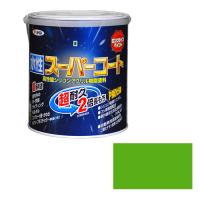 多用途 水性スーパーコート アサヒペン 塗料・オイル 水性塗料1 1.6L ワカクサイロ | MEGA STAR