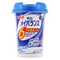 メイバランス Miniカップ ブルーベリー ヨーグルトテイスト (125ml) 明治 | MEGA Yahoo!店