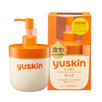 ユースキン ポンプ (180g)  ユースキン Yuskin ひび あかぎれ しもやけ ※デザイン順次変更 | MEGA Yahoo!店