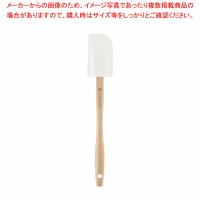 【まとめ買い10個セット品】ル・クルーゼ グルメスパチュラBH(M) 930008-02 ホワイト | 開業プロ メイチョー Yahoo!店