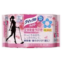 花王 クイックルワイパー 327864 32枚掃除機・雑巾がけが１度に。ホコリ・髪の毛・泥汚れまで１度に拭き取ります。９９％の除菌 | 開業プロ メイチョー Yahoo!店