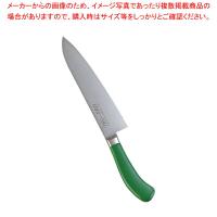 【まとめ買い10個セット品】TKG PRO 抗菌カラー 牛刀 21cm グリーン | 開業プロ メイチョー Yahoo!店