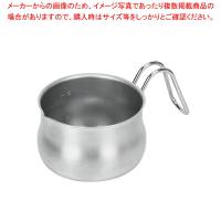 【まとめ買い10個セット品】サティーナ ステンレス製つぼ型クックポット12cm(目盛付) | 厨房卸問屋名調