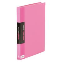 キングジム クリアーファイル　カラーベース 132CWヒン ピンク 1冊 | 厨房卸問屋名調