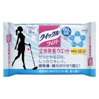花王 クイックルワイパー 327826 16枚掃除機・雑巾がけが１度に。ホコリ・髪の毛・泥汚れまで１度に拭き取ります。９９％の除菌 | 厨房卸問屋名調