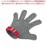 【まとめ買い10個セット品】ニロフレックス メッシュ手袋5本指 M M5R-EF 右手用(赤) | 厨房卸問屋名調