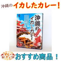 沖縄 レトルト カレー 沖縄のスパイシーなイカしたカレー180ｇ 南西産業 | おうち沖縄 めじゃポンショップ