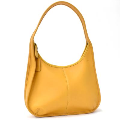 COACH コーチ オールドコーチ エルゴ オールレザー ヴィンテージ イエロー 希少】オールドコーチ エルゴ ショルダーバッグ イエロー COACH
