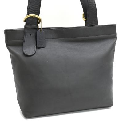 【美品】コーチ ソーホー ハンドバッグ ブラック レザー コーチ ソーホー レザー（レディースバッグ） | ファッション の