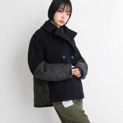 極美品✨ブランバスク ジャージキルティングコート ブラック 38 blanc basque（ブランバスク）の「【BLANC basque