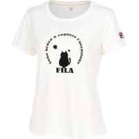 フィラ グラフィックTシャツ(レディース) S オフホワイト #VL2702-02 FILA | ecショップ・belmo
