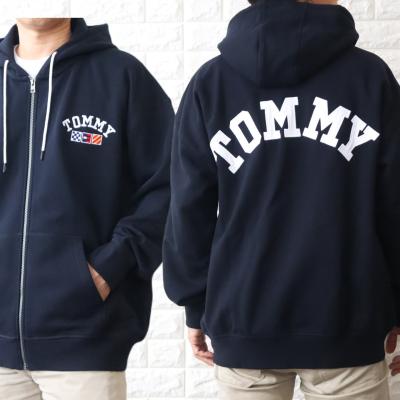 裏起毛パーカー（TOMMY HILFIGER）（ジップ、ボタン：ジップアップ）の