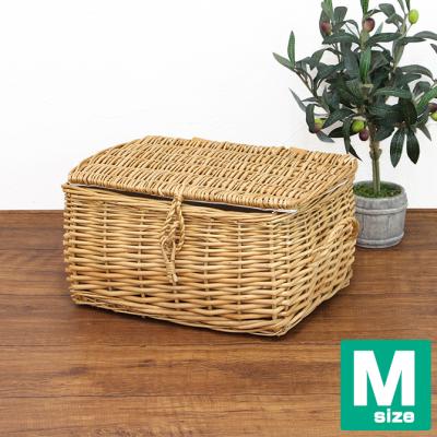 MERCADOメルカド かご収納雑貨の店 - 柳(ウィロー)収納バスケット