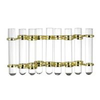DULTON ダルトン リンクチューブベース ゴールド フラワーベース木花フラワーフラワーグラス花瓶 ガラスガラスベース Link tube vase CH03-V76GD | メルシープレゼント 雑貨屋