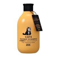 ゾイック N キャッツ トリートメントインシャンプー ロング 300ml 猫 シャンプー 猫用 トリートメント 長毛種 つやさら 国産 ZOIC | ワンちゃんの楽園 メルランド