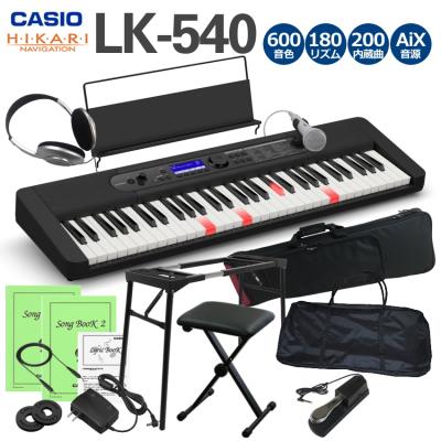 カシオ LK-39 光ナビゲーション電子キーボード　専用スタンド付き 新商品入荷しました！】CASIO LK-335 光ナビゲーションキーボード