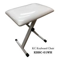 折り畳み式 イス KC KBBC01-WH(白色) キーボードチェア キーボードベンチ | 音響機材と楽器のメリーネット