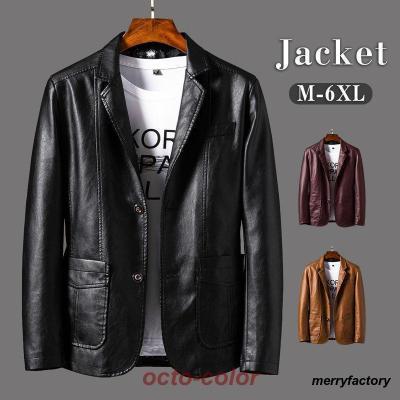 メンズ革ジャン、レザージャケット(サイズ(S/M/L):3L(XXL メンズ革ジャン、レザージャケット(サイズ(S/M/L):3L(XXL