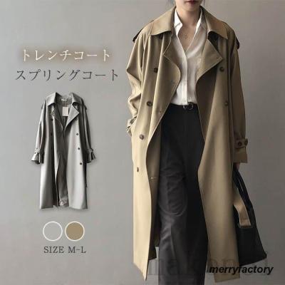 裏地なし コート（レディースファッション）（サイズ（S/M/L