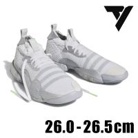 トレイヤング2 グレー×ホワイト 28.5 cm TRAE YOUNG ADIDAS Trae Young 2 HQ0997 メンズ ホワイト 白