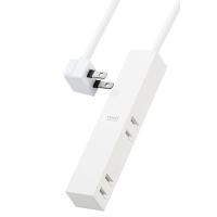 エレコム 電源タップ 見せるインテリア roo't(ルオット) 4個口 1.5m ホワイト AVT-D3-2415WH | Montana forma