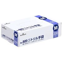 ニトリル手袋 No.889 パープル M 200枚入 | 宮川商店 Yahoo!店