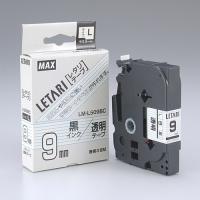 文字テープ LM-L509BC 透明に黒文字 9mm | 宮川商店 Yahoo!店
